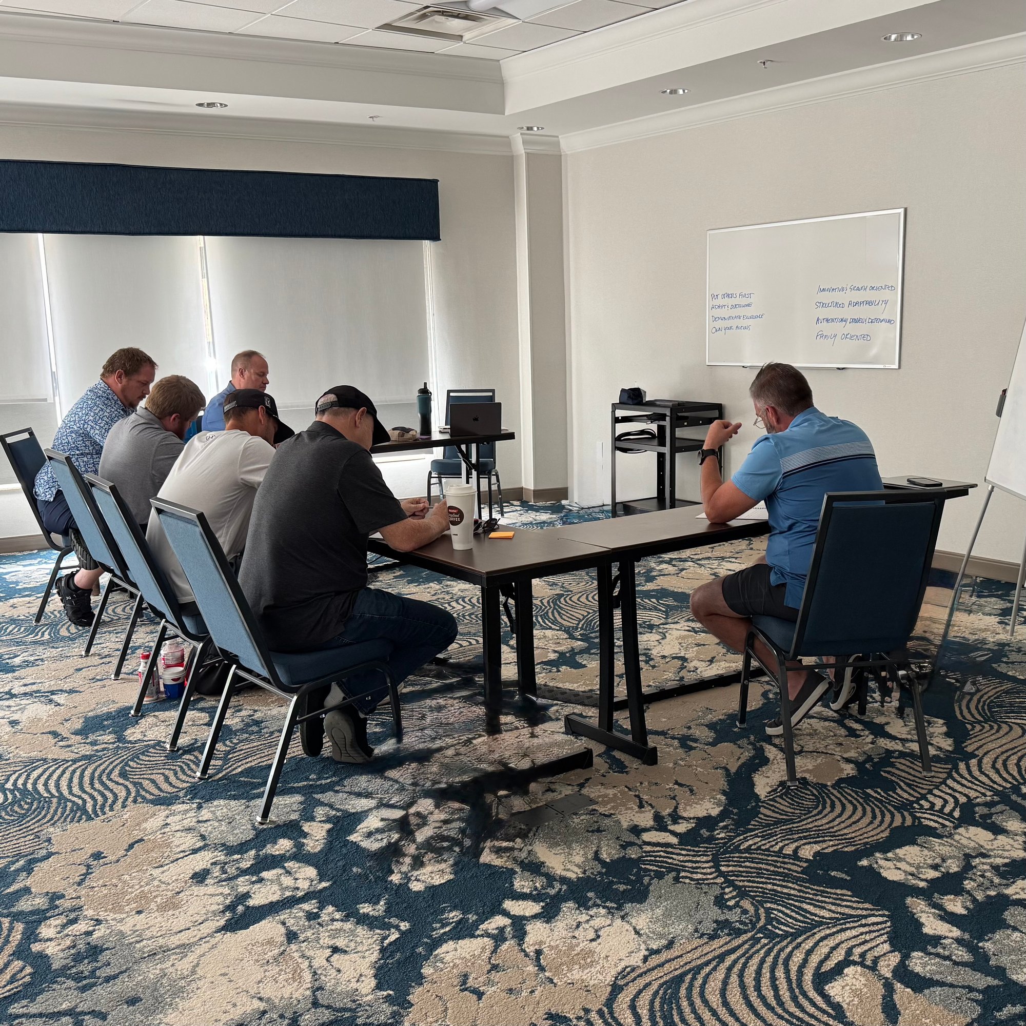Leadership Team Working